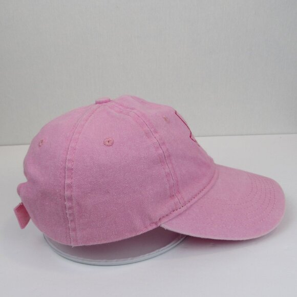 Texas Love Cap Pink Embroidered Women's Adjustable One Size Ben Kaufman - Picture 5 of 10